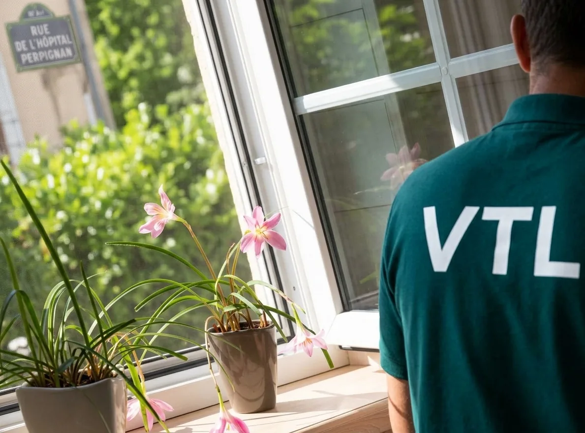Dépannage vitrier Perpignan — intervention sur vitre cassée | VTL Vitrier Perpignan 66